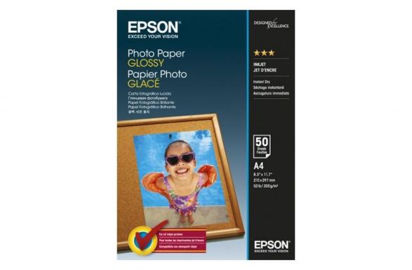фото Глянцевая фотобумага Epson Glossy Photo Paper A4, 200g, 50 листов