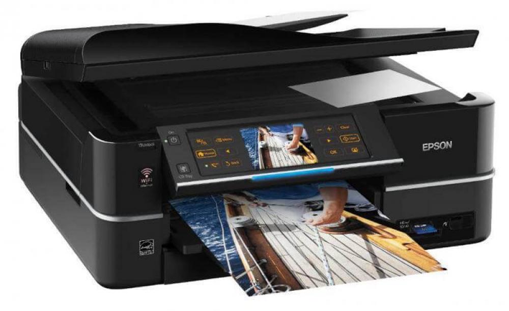 Изображение Epson Stylus Photo PX820FWD с перезаправляемыми картриджами