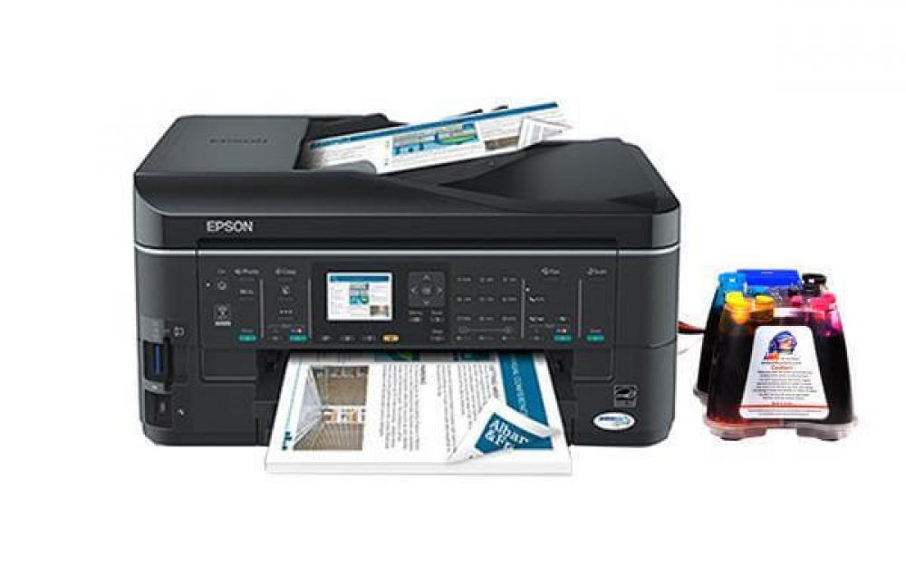 Изображение МФУ EPSON Stylus Office BX635FWD с СНПЧ