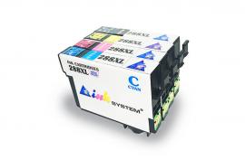 Комплект совместимых картриджей T288XL (C/M/Y/Bk) для Epson Expression Home XP-340 Комплект совместимых картриджей T288XL (C/M/Y/Bk) для Epson Expression Home XP-340