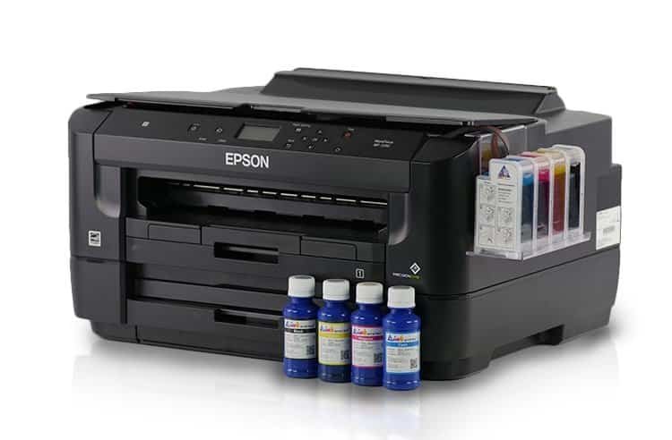 Принтер Epson WorkForce WF-7210DTW с СНПЧ и чернилами Принтер Epson WorkForce WF-7210DTW с СНПЧ и чернилами