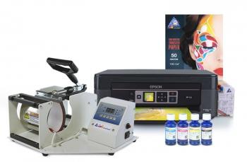Термопресс INKSYSTEM M-01 для кружек и МФУ Epson XP-352 с набором для сублимационной печати Термопресс INKSYSTEM M-01 для кружек и МФУ Epson XP-352 с набором для сублимационной печати
