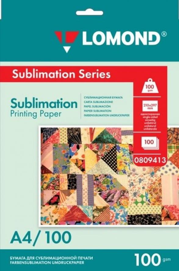 фото Сублимационная бумага  Lomond Sublimation A4 (100g) 100 листов