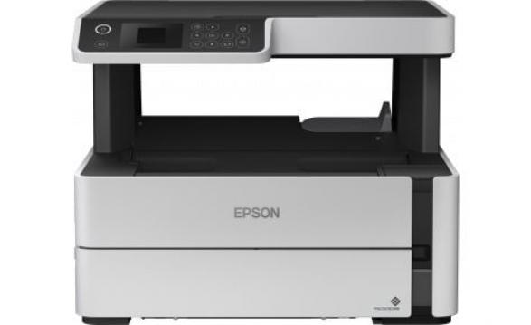 Изображение МФУ Epson M2140 оригинальной СНПЧ  и чернилами