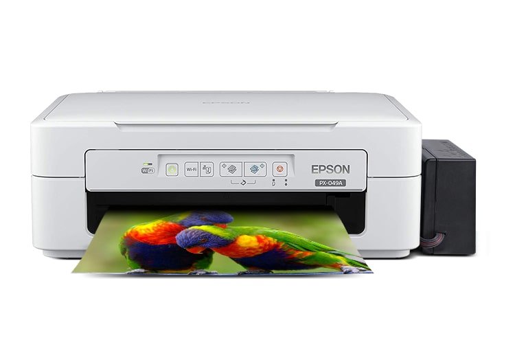 Изображение МФУ Epson Colorio PX-049A с БСНПЧ и чернилами INKSYSTEM