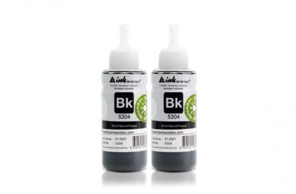 фото Светостойкие чернила INKSYSTEM Black, 100 мл - 2шт