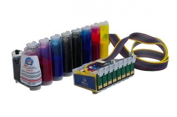 изображение Бесчиповая СНПЧ Epson SureColor SC-P400/P405/P407/P408 (100 ml) (Ключ прошивки в комплекте)