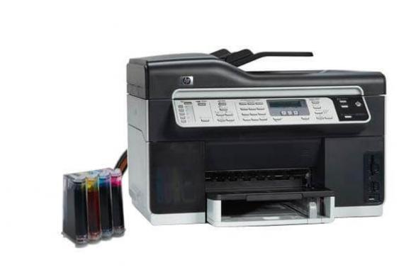 Изображение МФУ HP OfficeJet Pro L7590 с СНПЧ