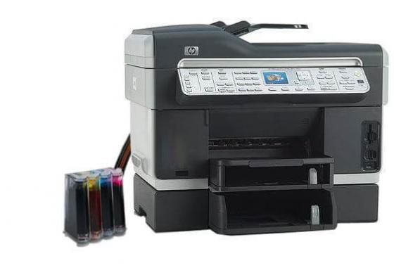 Изображение МФУ HP OfficeJet L7780 с СНПЧ