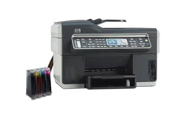 Изображение МФУ HP OfficeJet L7600 с СНПЧ