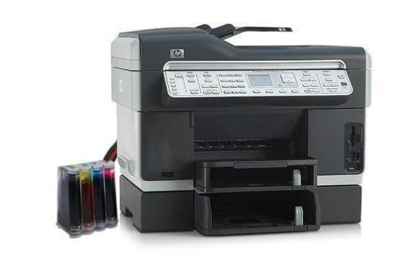 Изображение МФУ HP OfficeJet L7700 с СНПЧ