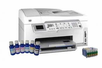 HP Photosmart С7283 c перезаправляемыми картриджами