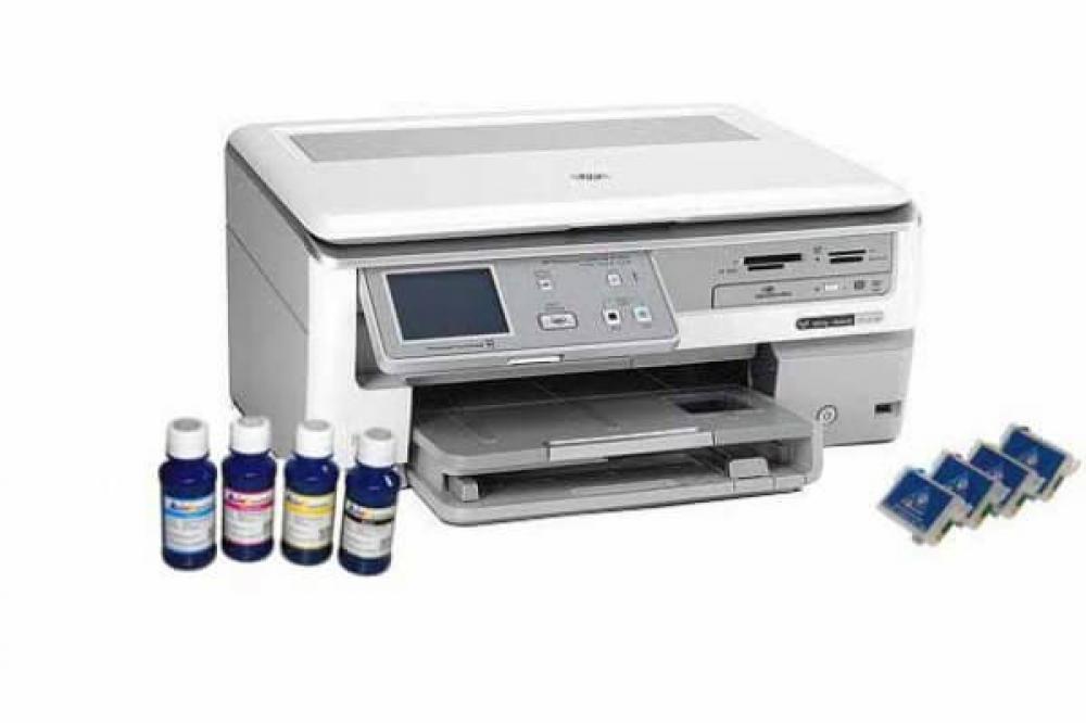 Изображение HP Photosmart C8100 c перезаправляемыми картриджами