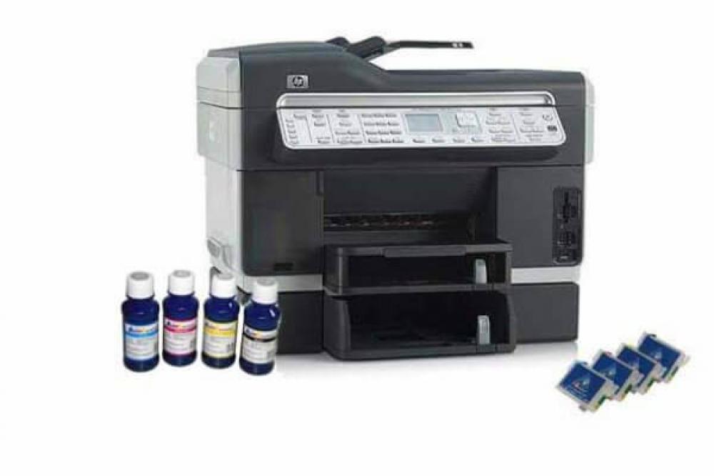 Изображение HP OfficeJet L7700 c перезаправляемыми картриджами