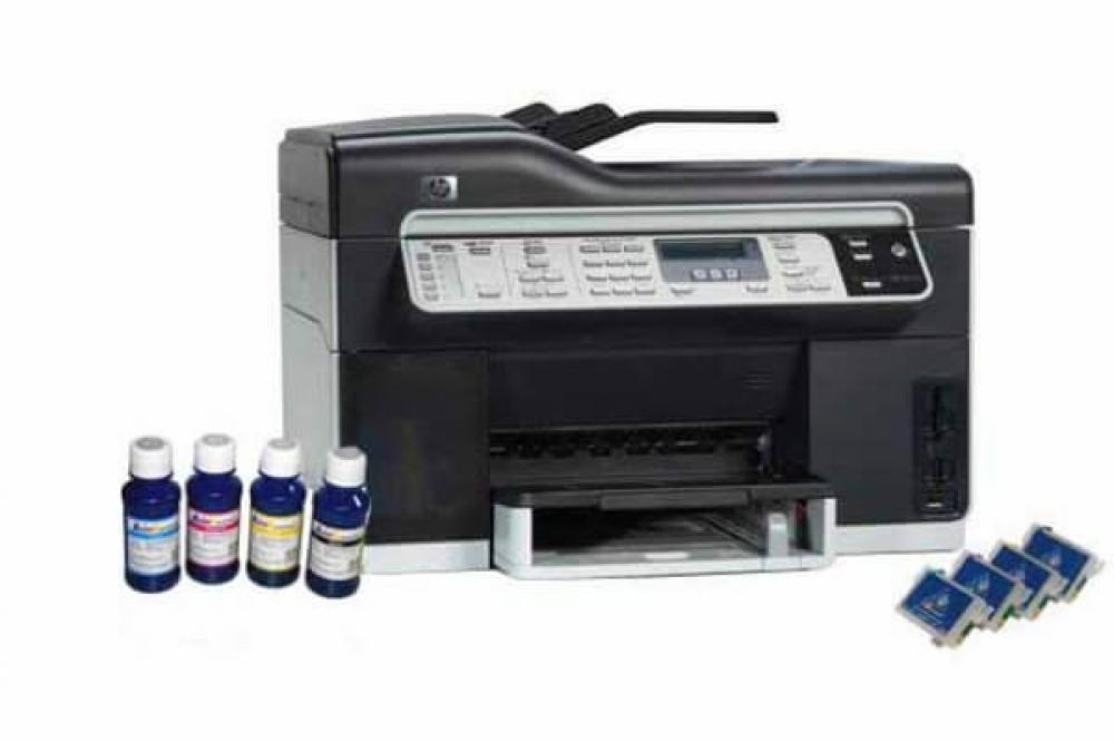 Изображение HP OfficeJet Pro L7590 c перезаправляемыми картриджами