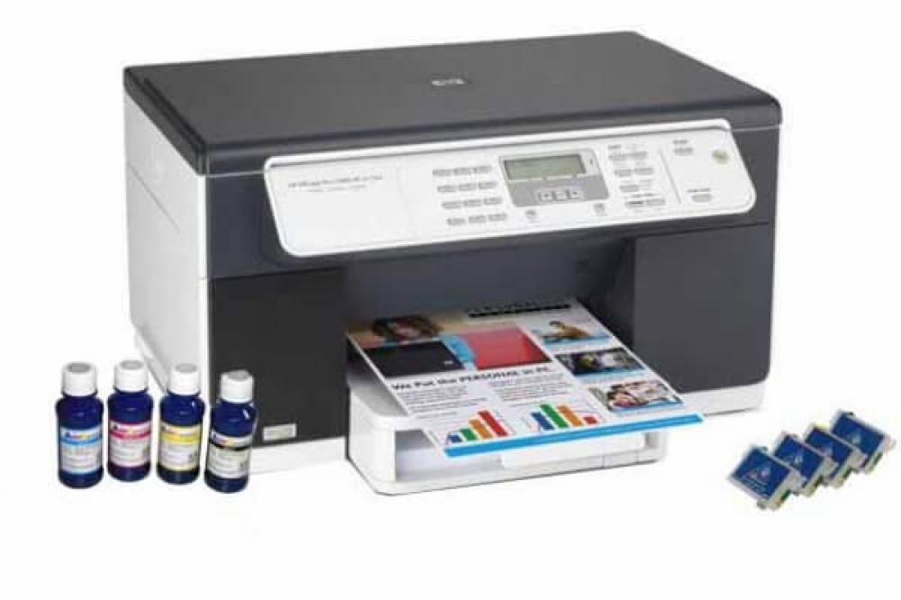 Изображение HP OfficeJet L7480 c перезаправляемыми картриджами