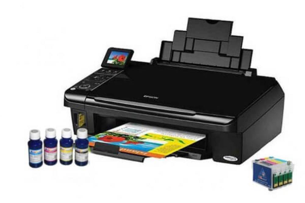 Изображение Epson Stylus TX400, 409 c перезаправляемыми картриджами