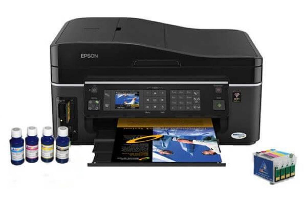 Изображение Epson Stylus Office TX600FW c перезаправляемыми картриджами