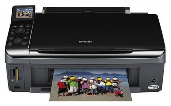 Изображение МФУ Epson Stylus SX415 с перезаправляемыми картриджами