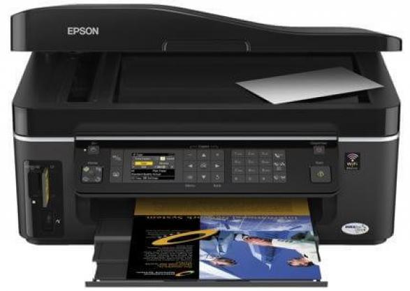 Изображение МФУ Epson Stylus Office SX600 с перезаправляемыми картриджами