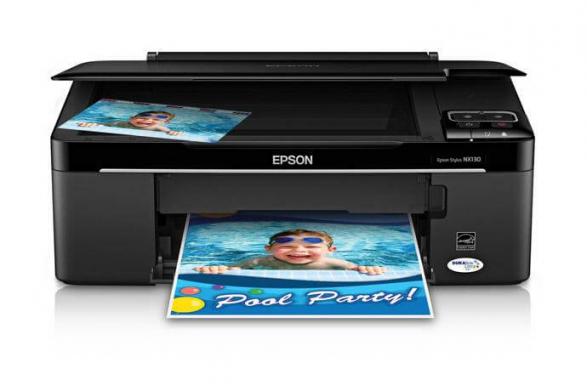 Изображение МФУ Epson Stylus NX130 с перезаправляемыми картриджами