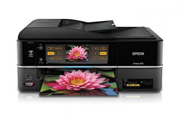 Изображение МФУ Epson Artisan 810 с перезаправляемыми картриджами