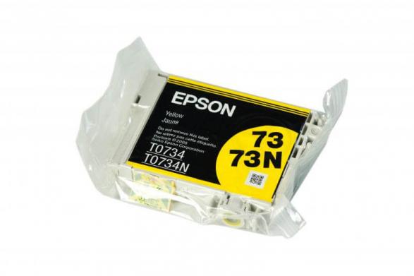 изображение Картридж EPSON T0734 Yellow (желтый) код C13T07344A10