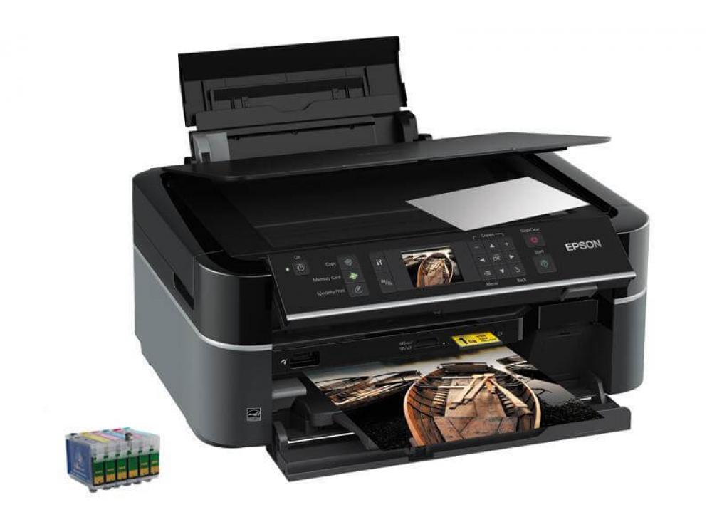 Изображение Epson Stylus Photo TX650, TX659 c перезаправляемыми картриджами