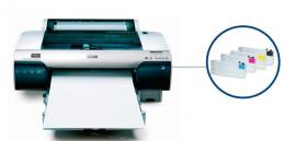 Плоттер Epson Stylus Pro 4450 с ПЗК Плоттер Epson Stylus Pro 4450 с ПЗК