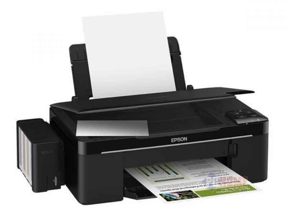 Изображение МФУ Epson L200 с оригинальной СНПЧ и чернилами