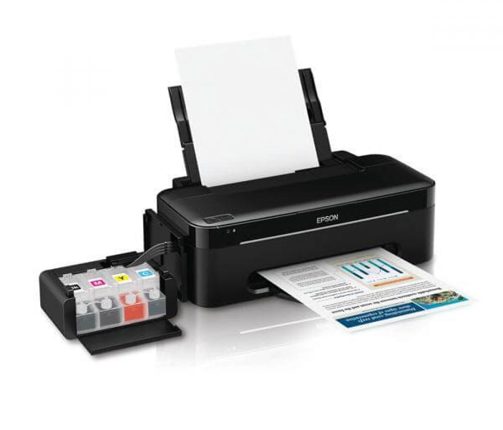 Изображение Принтер Epson L100 с оригинальной СНПЧ и чернилами